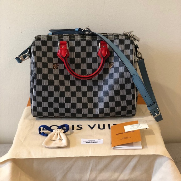 Louis Vuitton Handbags - SOLD Limited Edition Speedy Bandouliere Damier 30